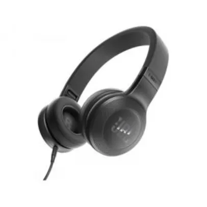 Headphone/Fone de Ouvido JBL Dobrável - com Kit Comunicação On Ear E35 - R$113