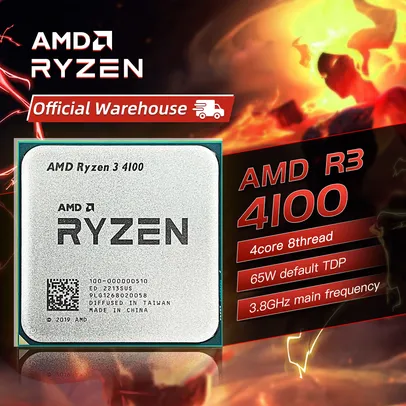 [Contas Novas R$240] Processador Ryzen 3 4100 Novo