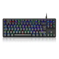 Teclado Mecânico Gamer Husky Gaming Snow, TKL, RGB, Switch Outemu Brown - HGMO010