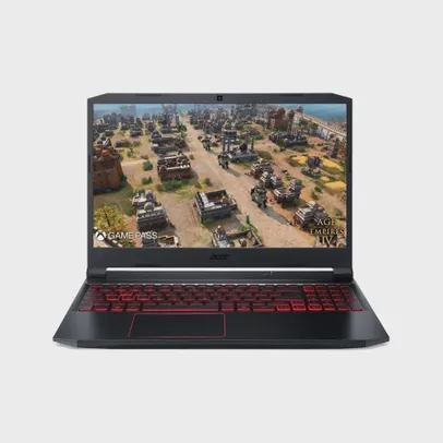 Notebook Gamer Acer Nitro 5 AN517-52-50RS Intel Core i5 Windows 11 Home 8GB 512GB ssd gtx 1650 17.3'