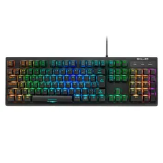 Teclado Mecânico Sharkoon  SGK30 , Switch Huano Blue, RGB - 