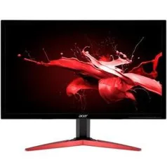 Monitor Acer Gamer 23.6" Full HD KG241Q HDMI AMD FreeSync 144hz 1ms Preto