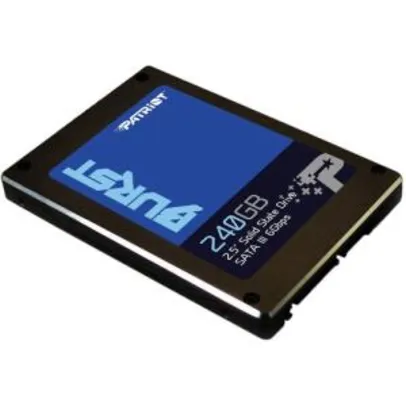 SSD 240Gb Patriot Burst Sata3 2.5 | R$140