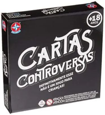 Jogo Cartas Controversas - Estrela | R$60