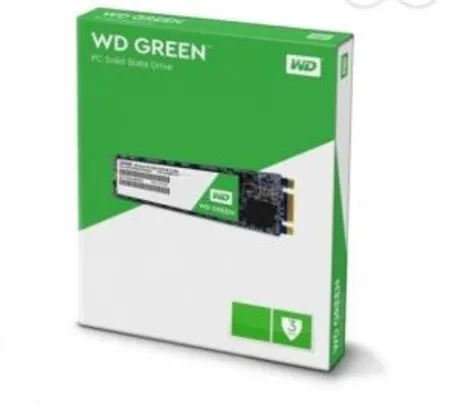 SSD WD Green M.2 2280 240GB | R$ 178