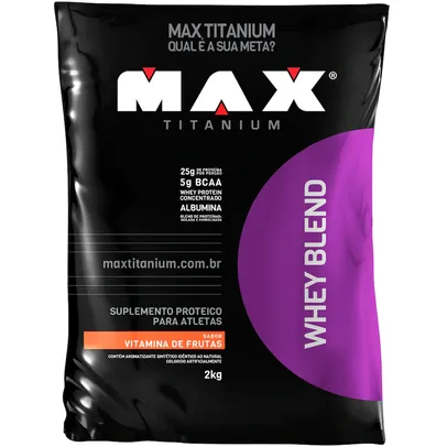 Whey Protein Max Titanium 2KG Refil 