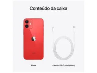 [Crente OURO] iPhone 12 Mini Apple 128GB Red | R$5.129 à vista