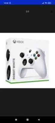 [APP] Controle sem fio Xbox - Branco | R$ 380