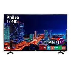 Smart TV LED 49" Philco Ultra HD 4K PTV49F68DSWN | R$1.599