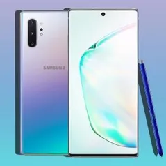 Galaxy Note 10+ 256GB Prata 4G - 12GB RAM 6,8” Câm. Quadrupla + Câm. Selfie 10MP R$4950