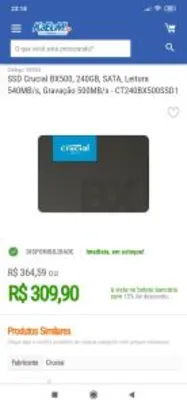 SSD Crucial BX500