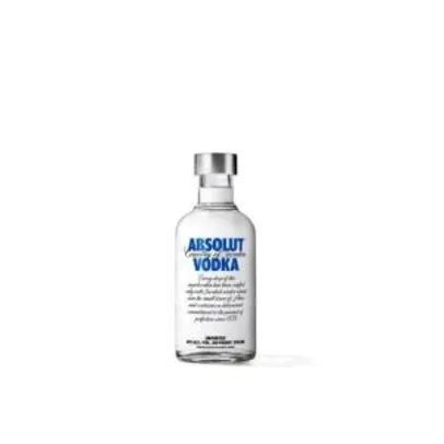 Vodka Absolut Regular 200ml | R$21