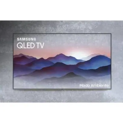 Smart TV 49" Samsung Qled 2018 Q6FN 4k 4 HDMI 2 USB e Controle Remoto Único - R$3.330