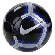 Bola de Futebol Campo Pitch Nike - Preto e Cinza - R$49