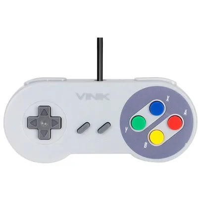 Controle Para PC Vinik Com Fio USB SNES - 107483