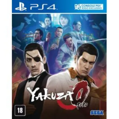 Yakuza Zero - PS4 - R$ 132