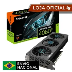 Placa de Video Gigabyte GeForce RTX 4060 Ti Eagle, 8GB, GDDR6, 128-bit