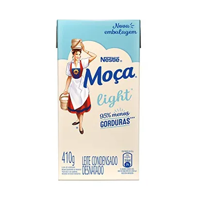 Leite Condensado, Moça Light, 410g