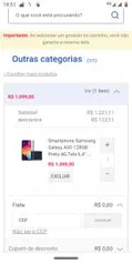 Smartphone Samsung Galaxy A50 128GB Preto