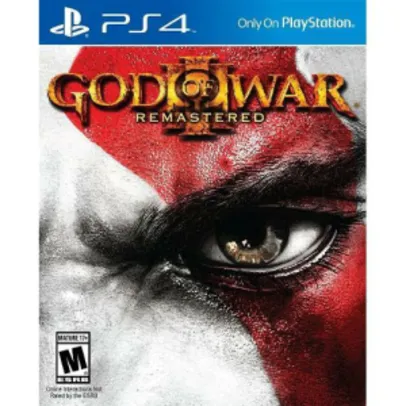 Game - God of War III Remastered - PS4 por R$54