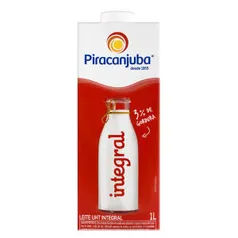 [DROGARIA ARAÚJO] Leite Piracanjuba Integral - 1 Litro | 2,84