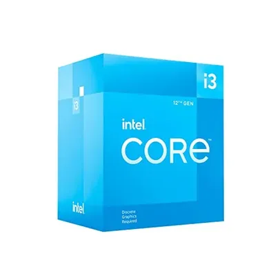 Processador Intel Core I3-12100F 3.3GHZ (Turbo 4.30GHZ) 