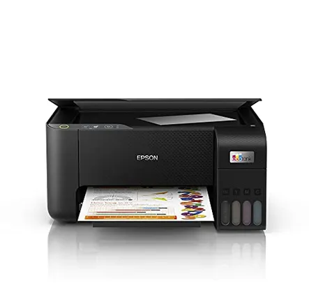 Epson, Multifuncional, EcoTank L3210 - Tanque de Tinta Colorida, USB, Bivolt