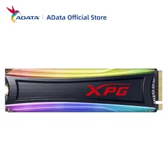 SSD ADATA XPG GAMMIX S40 RGB 512Gb NVMe M.2, L: 3500 MB/s, G: 3000 MB/s