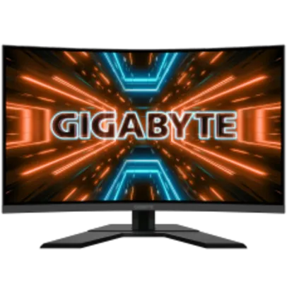 Monitor Gamer Gigabyte Aorus G32QC-A, 31,5 Pol, Curvo, QHD, VA, 1ms, 165Hz, Flickerfree, HDR, HDMI/DP