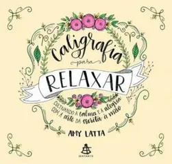 Livro | Caligrafia Para Relaxar - R$30