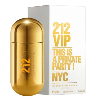 Perfume Feminino 212 VIP Carolina Herrera Eau de Parfum 80ml