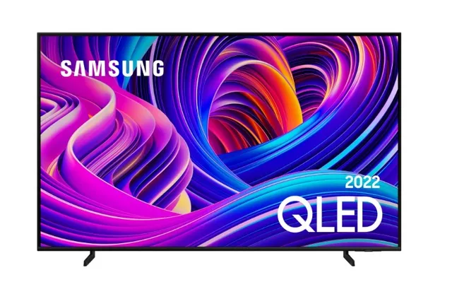 Smart TV Samsung 65" QLED 4K 65Q60B 2022 Tecnologia de Pontos Quânticos Som em Movimento