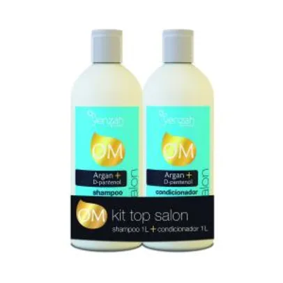 Kit Yenzah Salon Shampoo 1000ml + Condicionador OM 1000ml | R$ 40