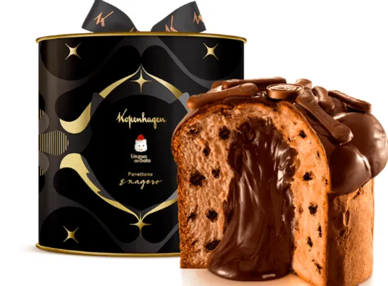 Panettone Língua de Gato Exagero 1.380KG