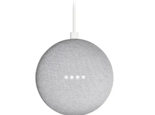 (App+ClienteOuro) Google nest mini 2a geração Giz/Carvão R$159