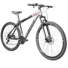 Bicicleta Troy Track & Bikes 29/G Aro 29 21 Marchas - Grafite/Preto