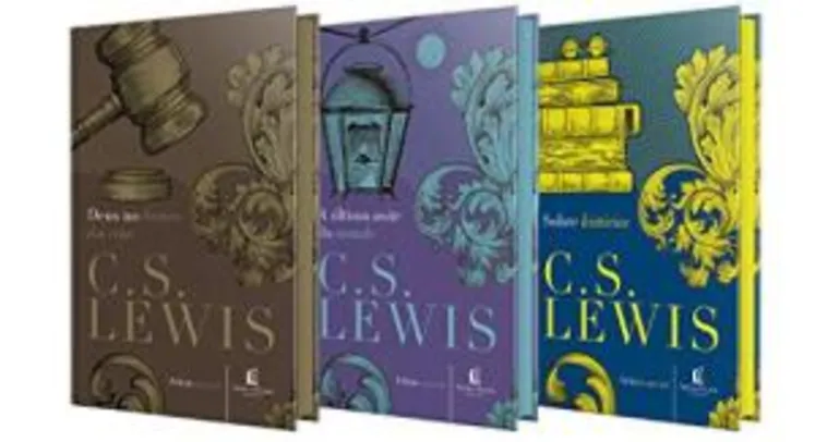 Coleção C.S. Lewis. 3 Livros Inéditos | R$63
