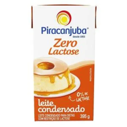 [APP+ CLUBE DA LU] Leite Condensado Piracanjuba Zero Lactose 395g | R$ 3