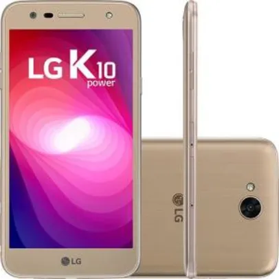 Smartphone Lg K10 Power Dual Chip Android Tela 5,5" Octacore Android 7.0 Nougat 32GB 4G Wi-Fi Câmera 13MP - Por R$ 719,98