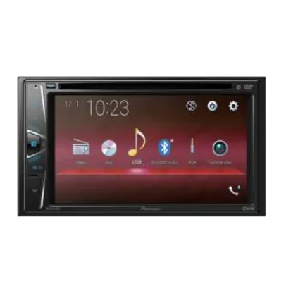 Dvd Automotivo Pioneer AVH-G218BT Tela 6.2" Bluetooth, USB, AUX - WMA, MP3, AAC, WAV R$599