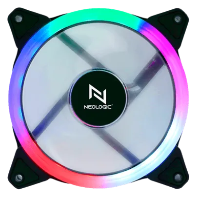 Cooler Neologic Gamer Rainbow 12cm 5 cores | Shopinfo