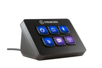 Stream Deck Elgato Mini, 6 Teclas Personalizáveis de LCD, USB Integrado, Preto - 10GAI9901