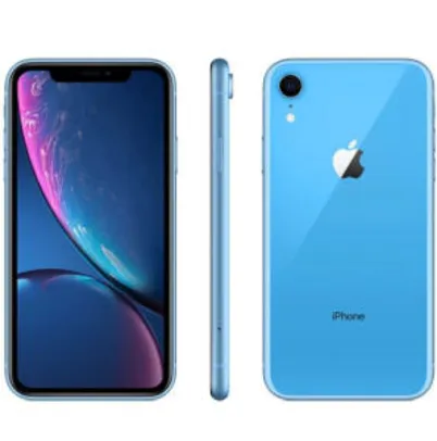 iPhone XR 64GB Azul | R$3.468