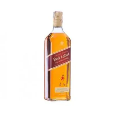 [ CLUBE DA LU + APP ] Whisky Johnnie Walker Red Label Escocês 1L - Whisky