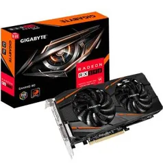 Placa de Vídeo Gigabyte AMD Radeon RX 590 8G - R$840