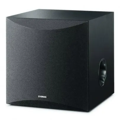 Subwoofer Ativo Yamaha NS-SW050 Bivolt Preto de 8" 100W