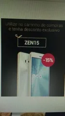 Zenfone 3 com 15 % de desconto