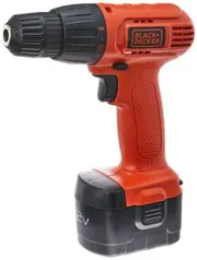 Parafusadeira/Furadeira 12V com 15 Peças e Bolsa, Black+Decker