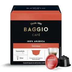 Baggio Café Cápsulas De Café Intenso Compatível Com Máquinas Dolce Gusto Contém 10 Cápsulas