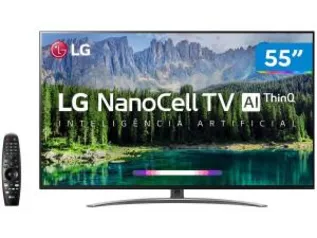 Smart TV 4K NanoCell 55” LG | R$ 3.609